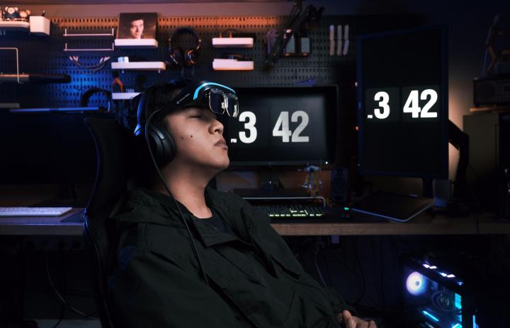 推荐一款简单精致的电脑桌,diy双人实木电脑桌