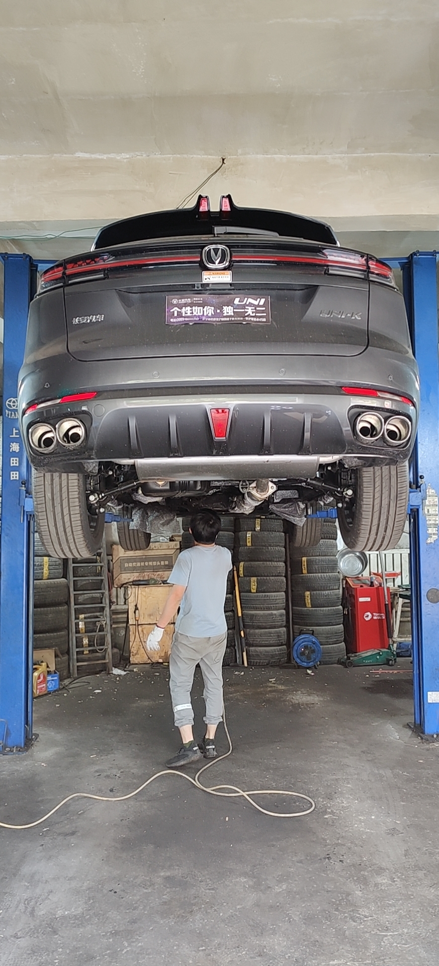 长安unik智电idd底盘装甲,unik底盘装甲做得怎么样