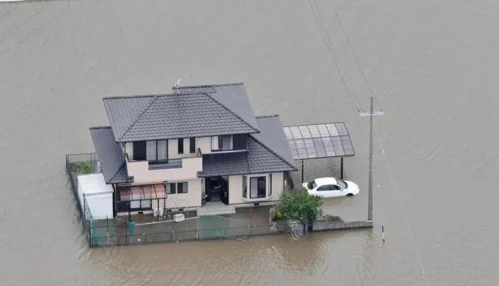 日本地震引发水灾,日本发生灾难地震洪水
