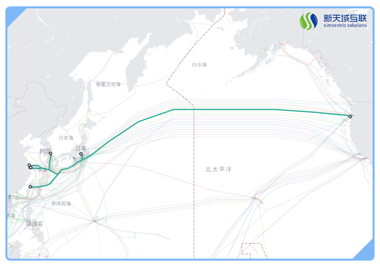 中国全球海底光缆排名,台湾海底光缆
