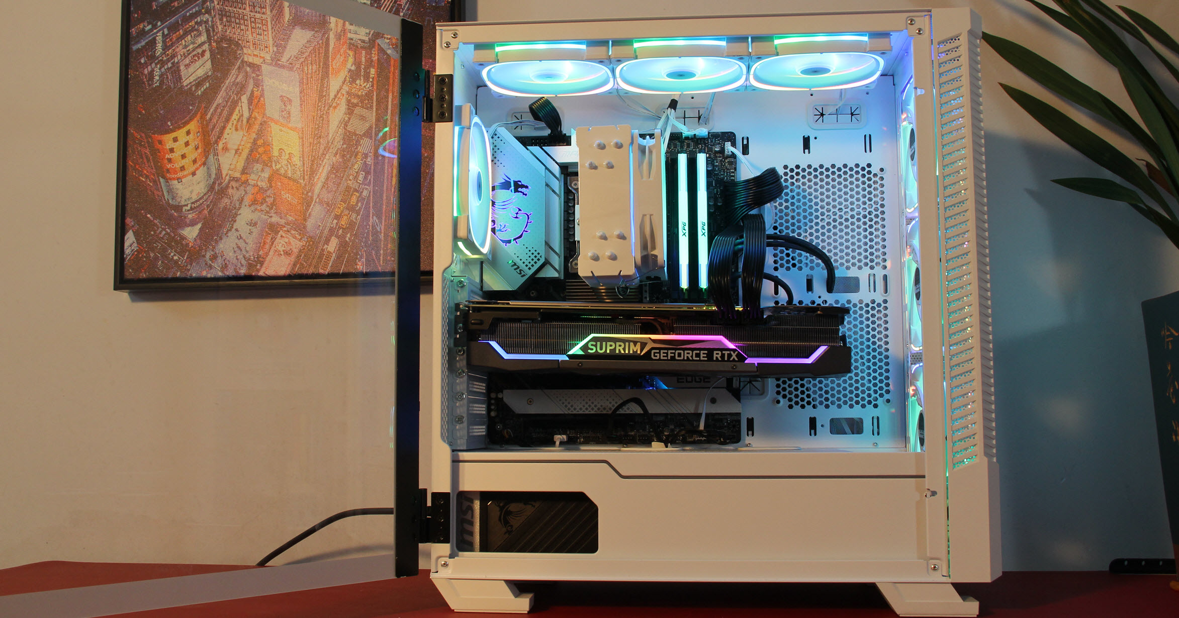 全风扇装机爱不爱？细数新机箱里的八把风扇