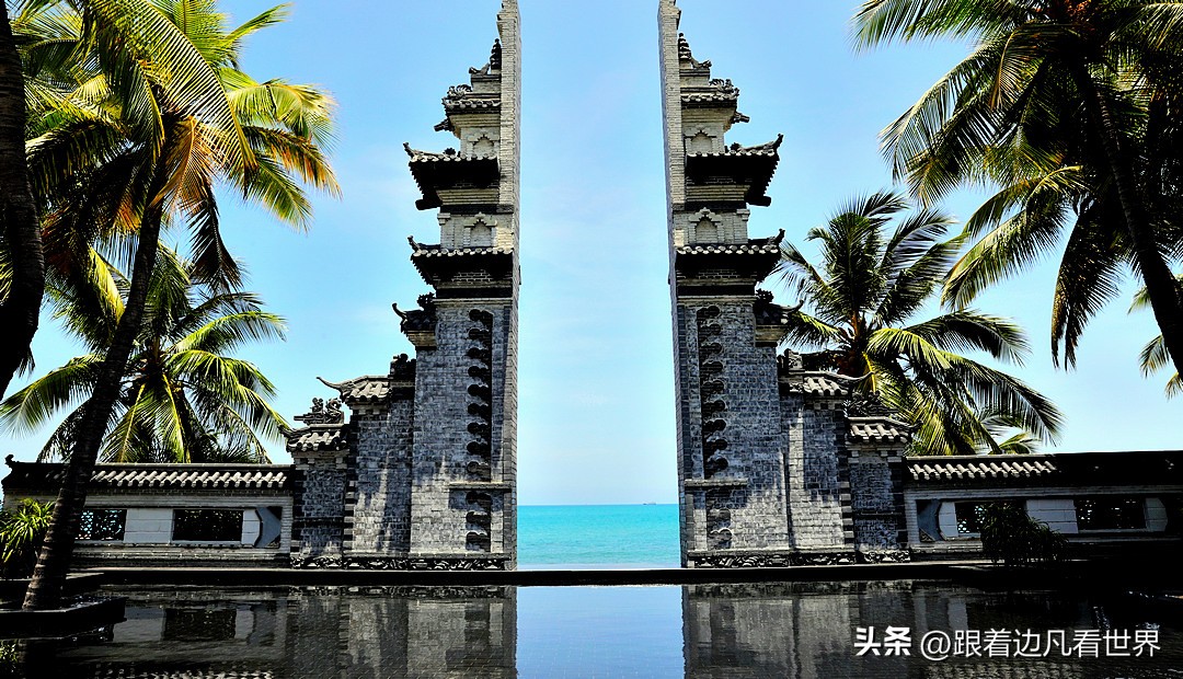 三亚南山大小洞天福地,海南三亚大小洞天风景视频