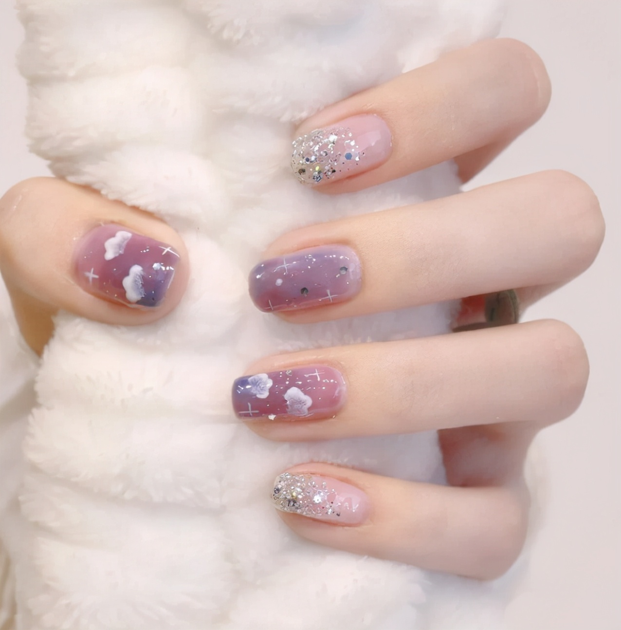 适合美甲师的美甲图片,美甲师必学款式图片