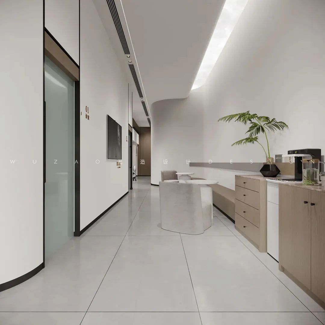 十多平方米牙科诊所装修设计风格,最新口腔装修设计效果图