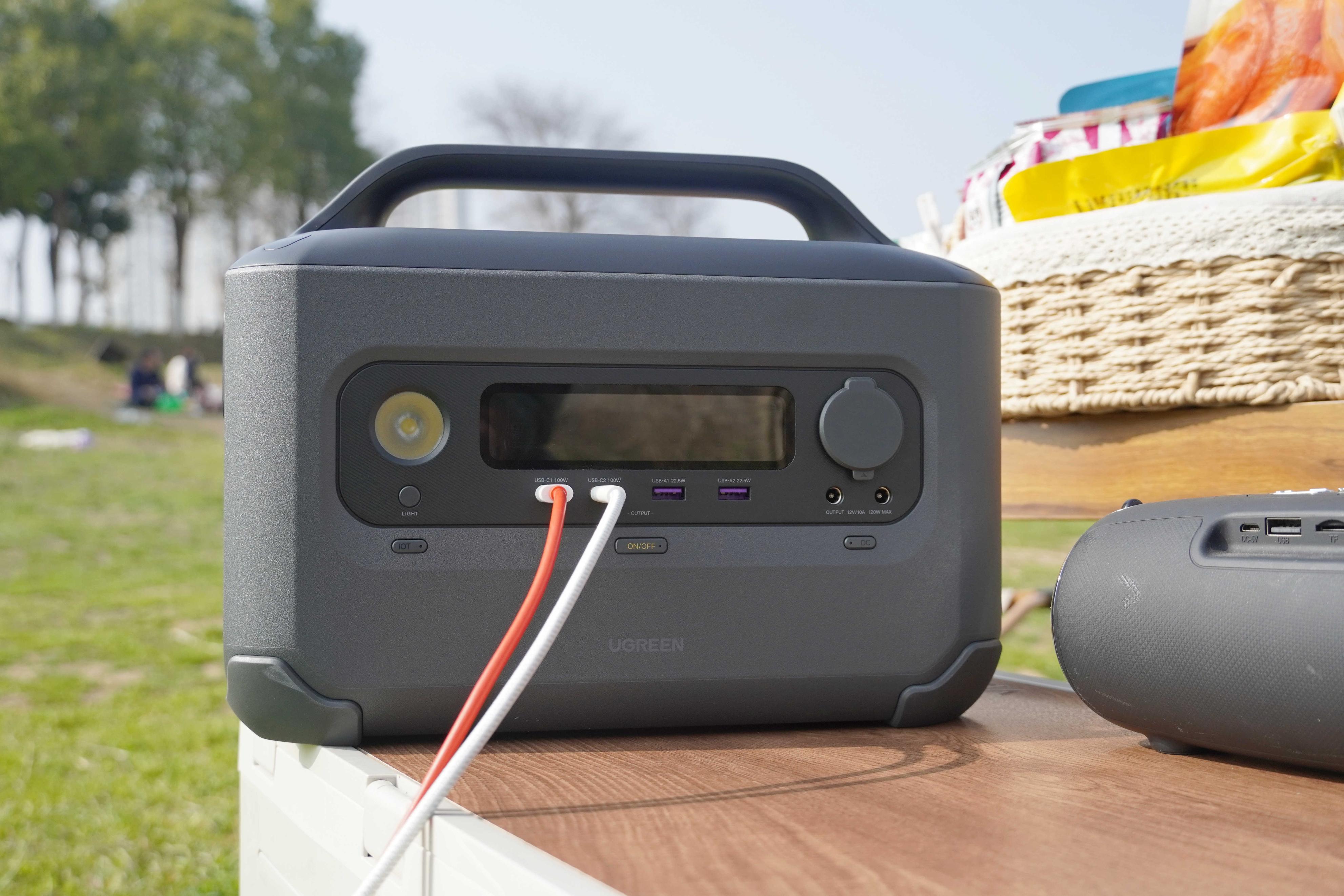 绿联gs600户外电源评测,绿联星辰gs600户外电源600w