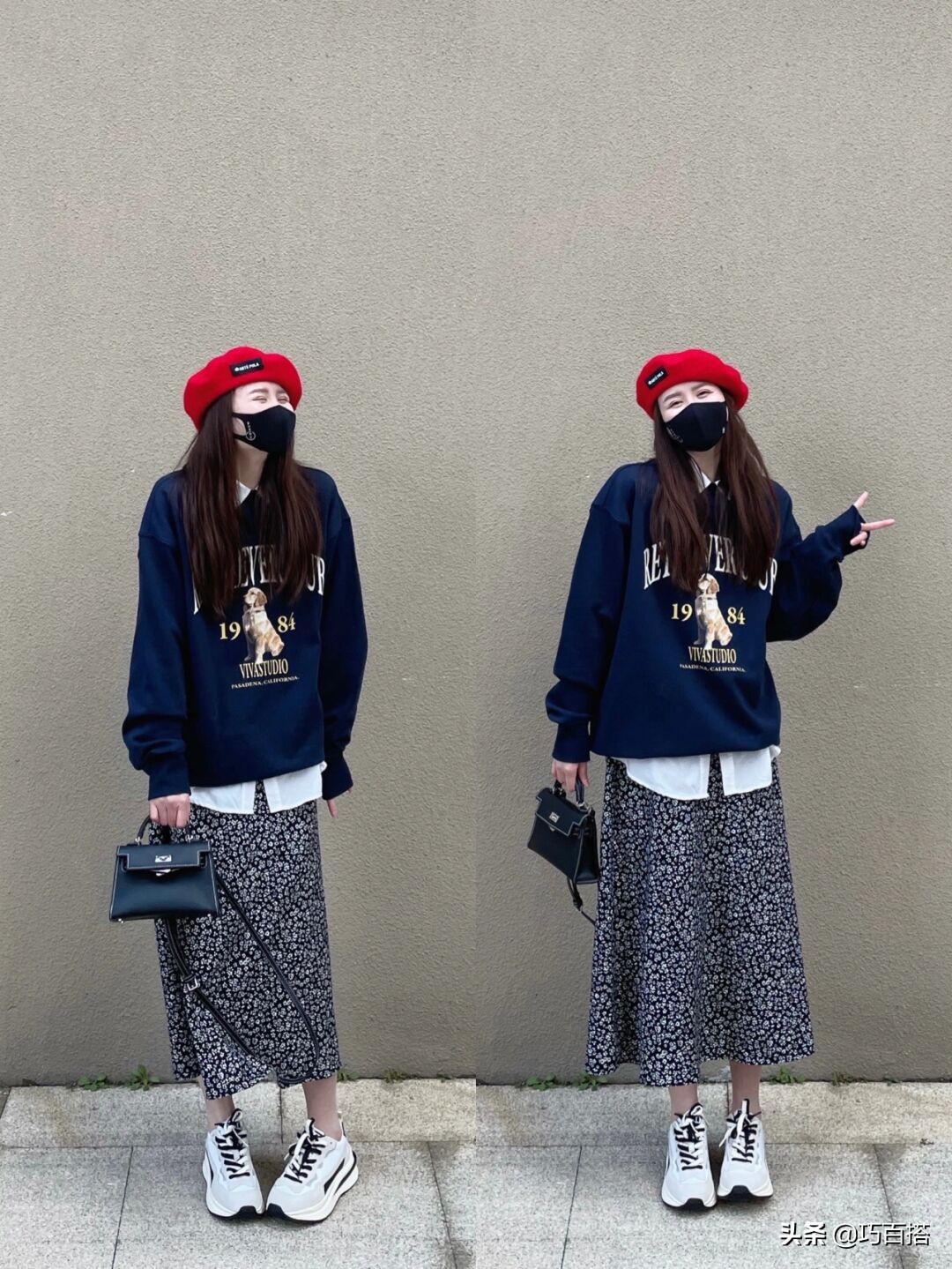 适合秋天穿搭的四款裙子,春季裙子套装穿搭