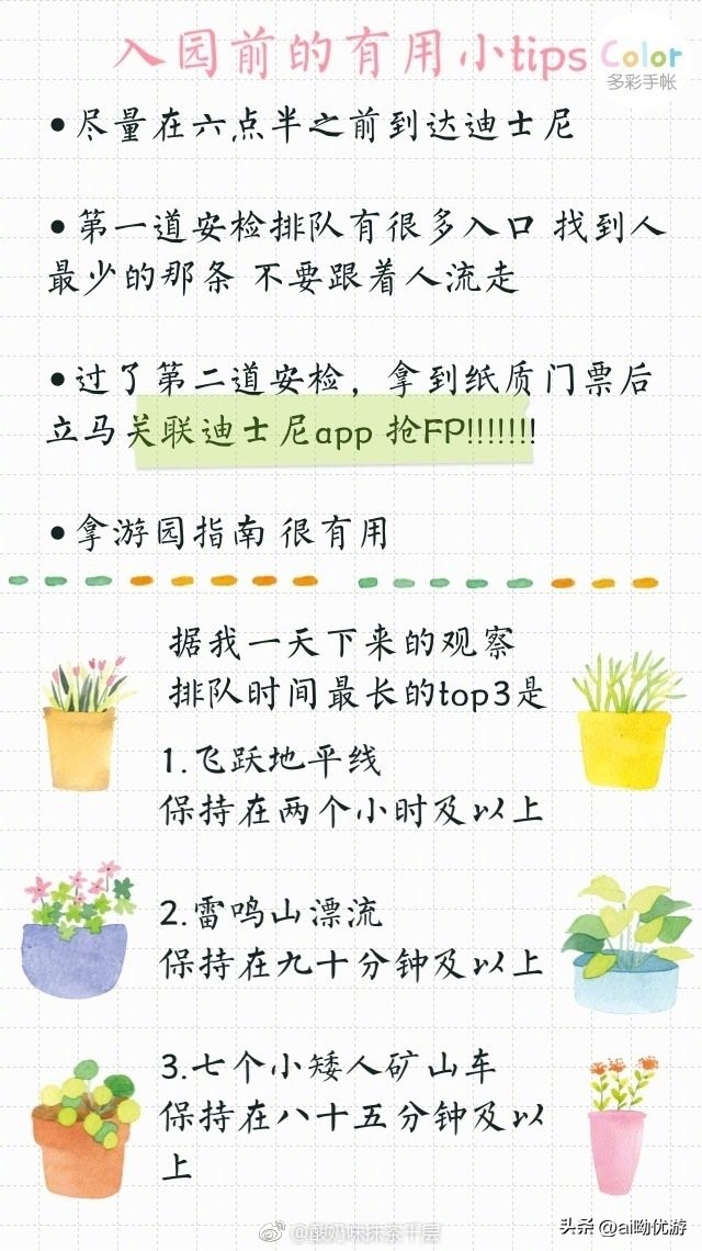 上海迪士尼一日游攻略一天打卡16个项目，感觉自己太炫酷了