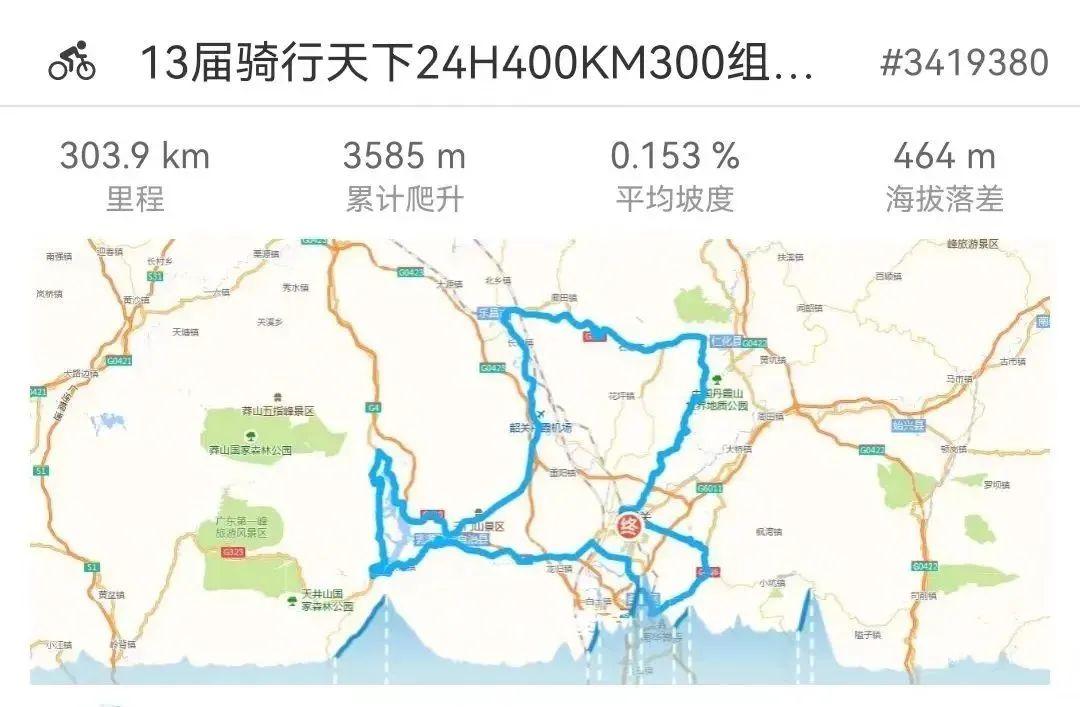 “生态韶关·欢乐骑行”君临天下杯第13届骑行天下24小时400公里骑行活动火热报名中!