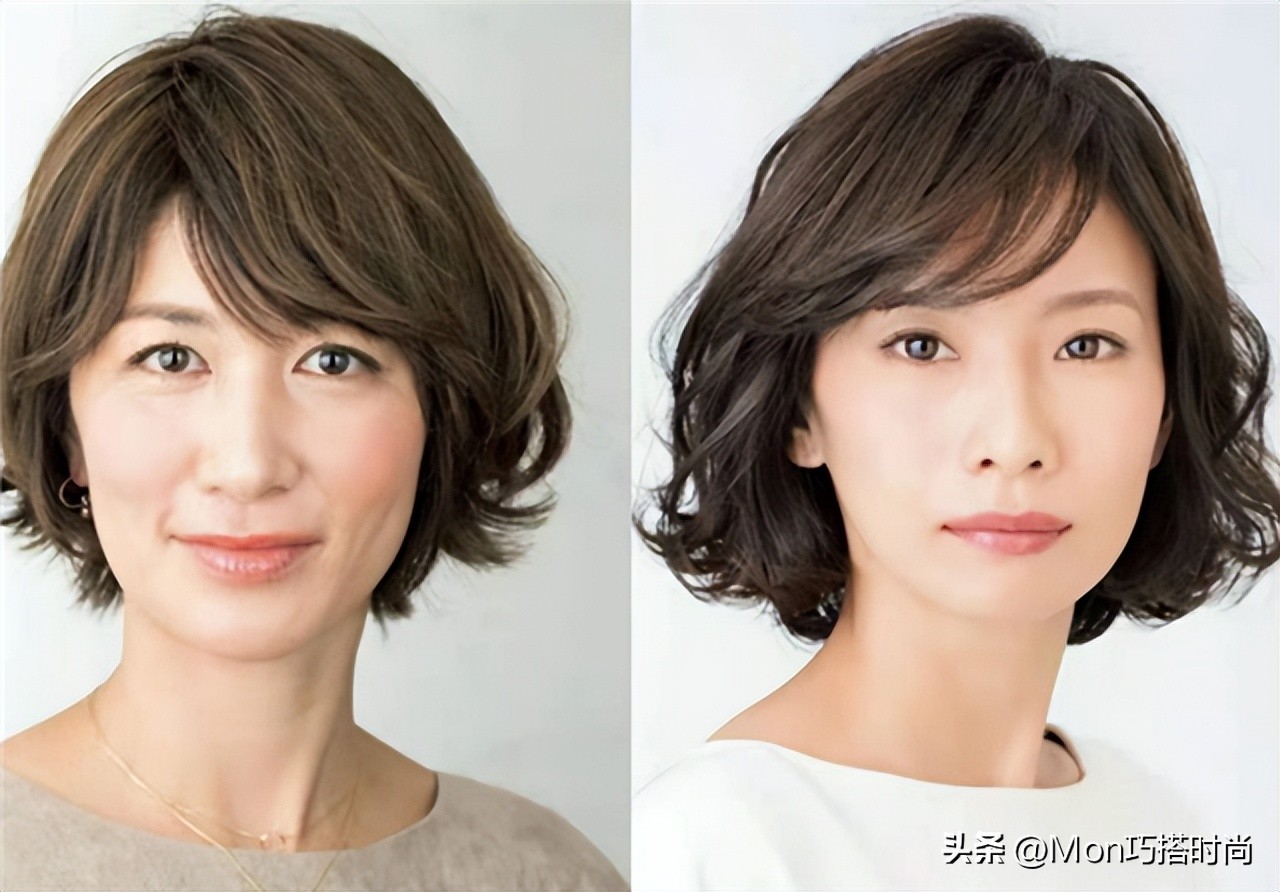 女生齐肩发型推荐长脸发量多,今年超火齐脖短发