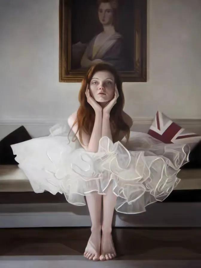 maryjane漫画作者,英国画家笔下的优雅女人