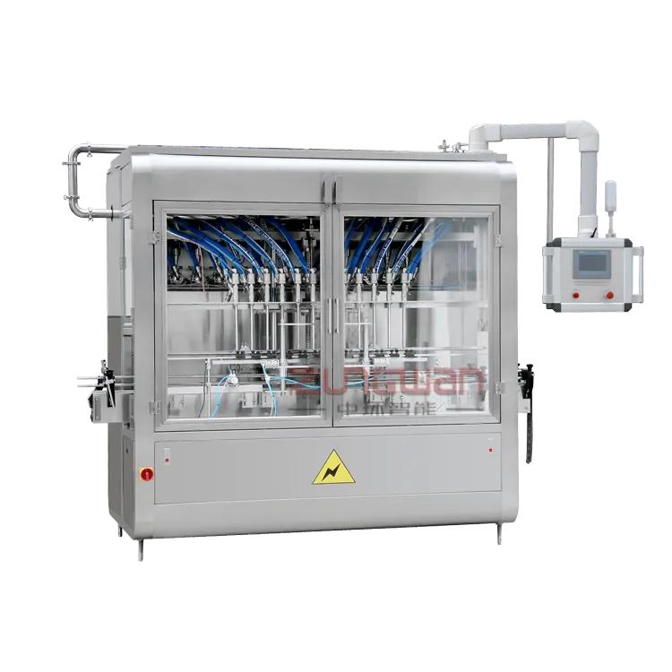 全自动圆盘式灌装机,高端12头直线式灌装机