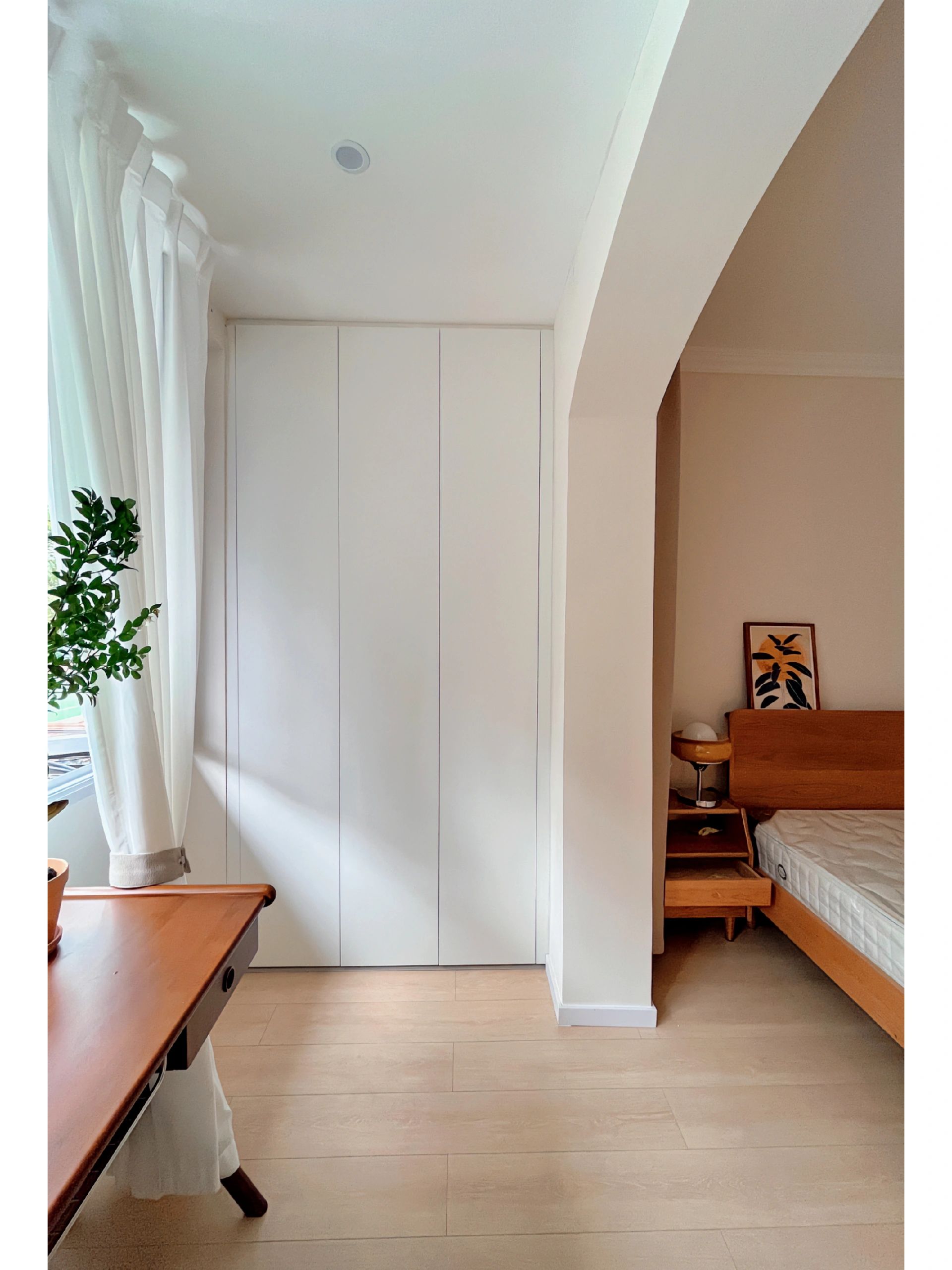 44平方女主房间装修,35岁女人独居小户型装修