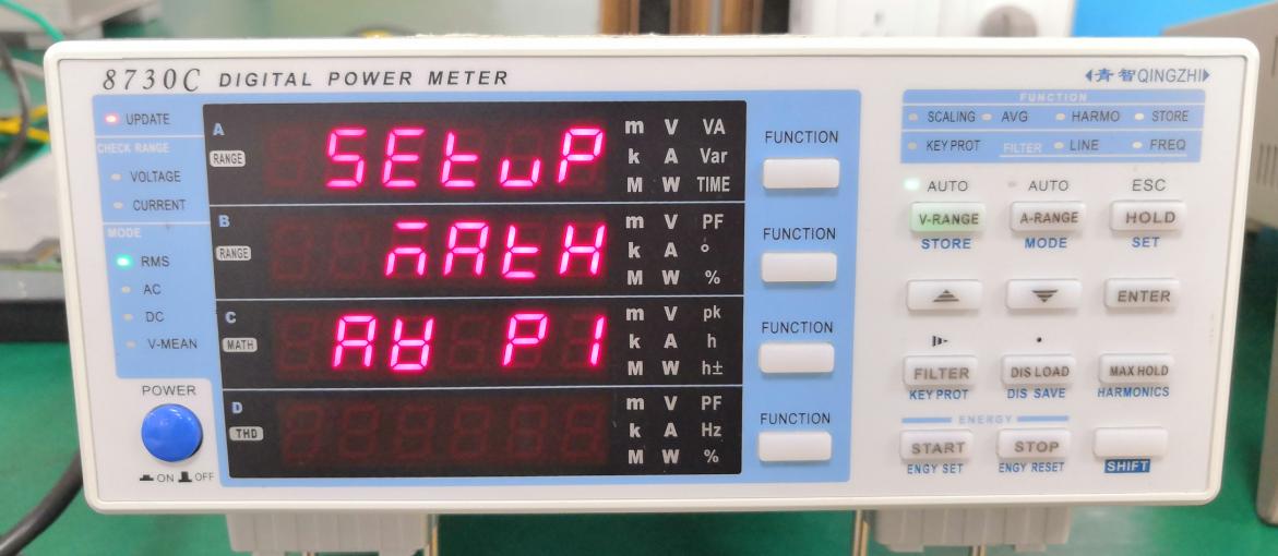 8730C功率计应用之破壁机测量