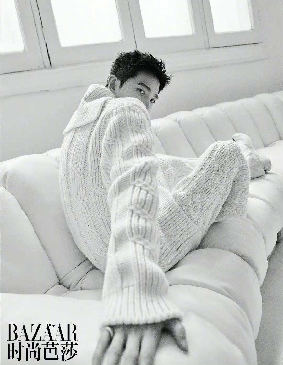 杨洋时尚芭莎十一月刊封面照片,时尚芭莎慈善之夜2019杨洋