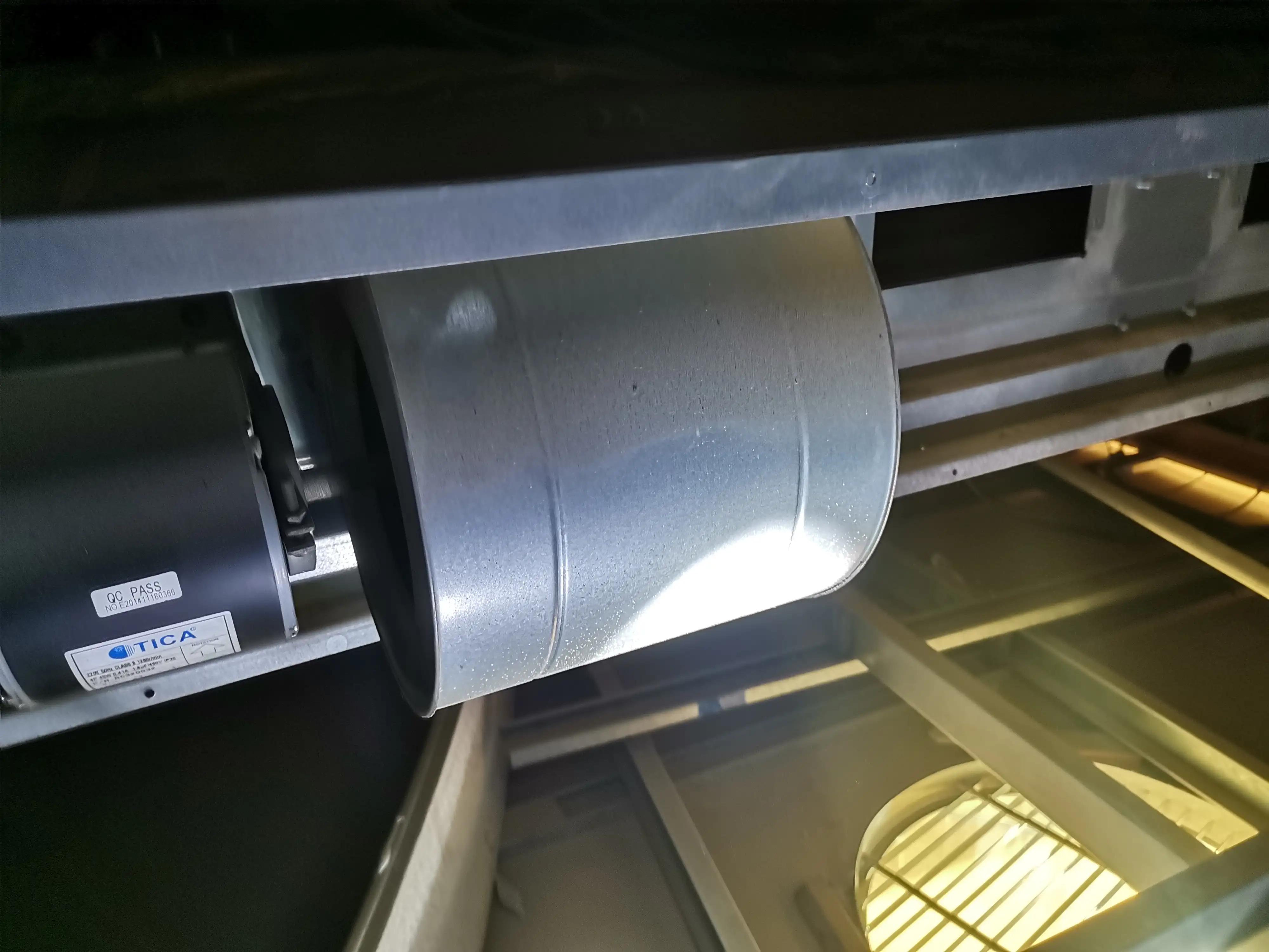 风机盘管不出风的原因,维修轴流风机