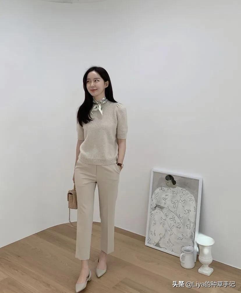 今年最火窄版阔腿裤休闲裤,阔腿裤下岗了今春流行瘦瘦裤