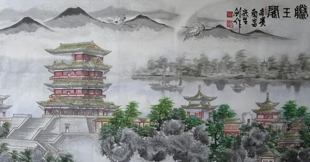 滕王阁因滕王阁序而名满天下,中国历史上的滕王阁序