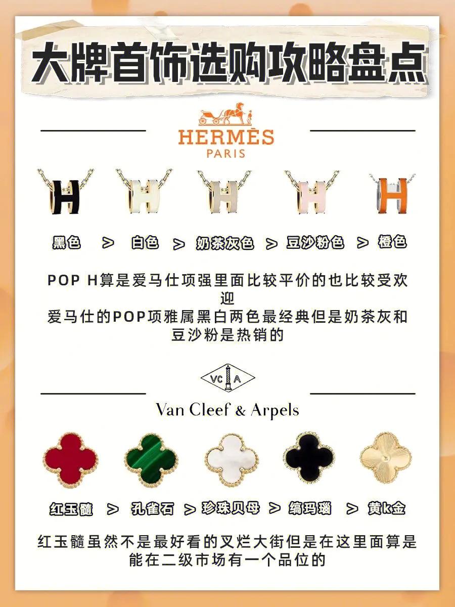 奢侈品珠宝品牌怎么选择,奢侈品首饰入门搭配图解