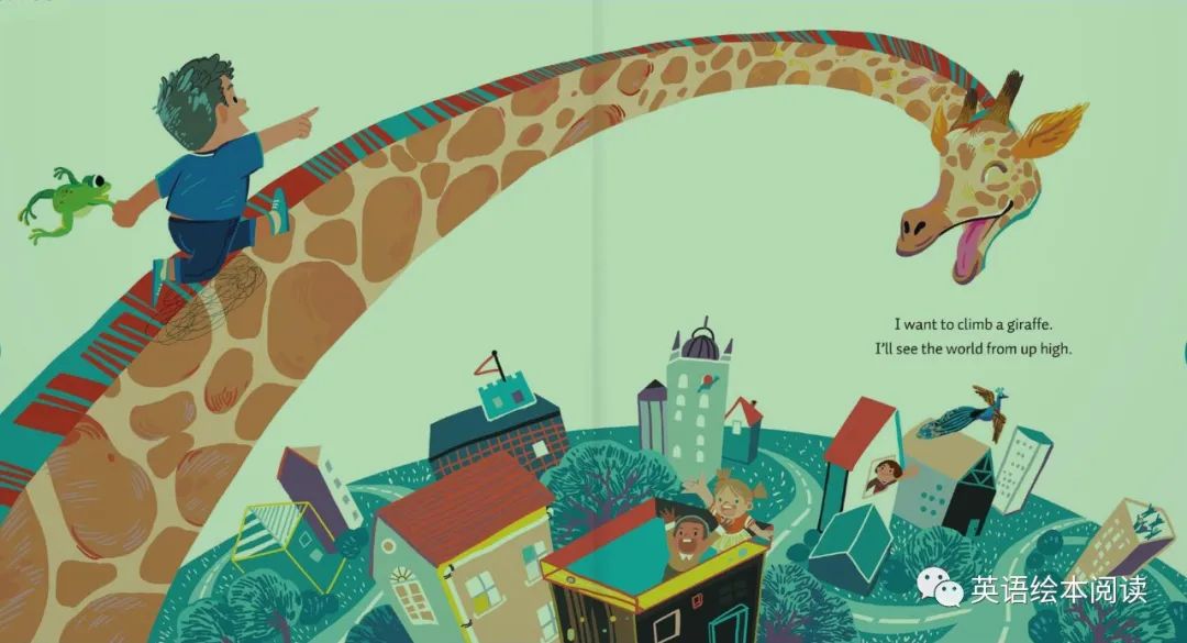 长颈鹿寻找袋鼠的英语绘本,简短的英语小绘本brownbear