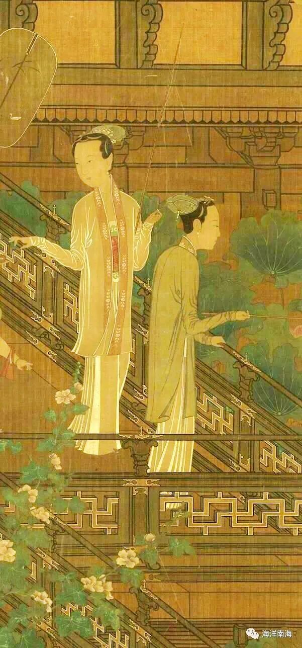 中国古代名画垂钓,古代名画垂钓