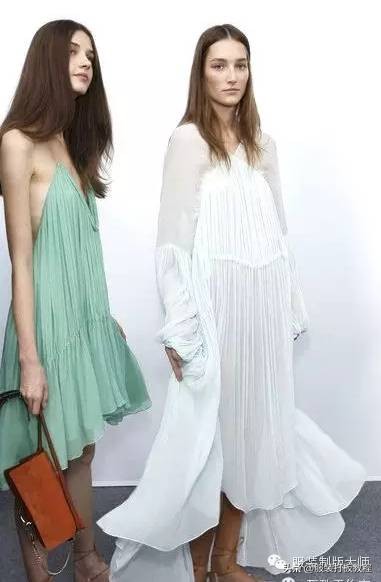 褶皱在女士礼服中的应用,褶皱肌理礼服