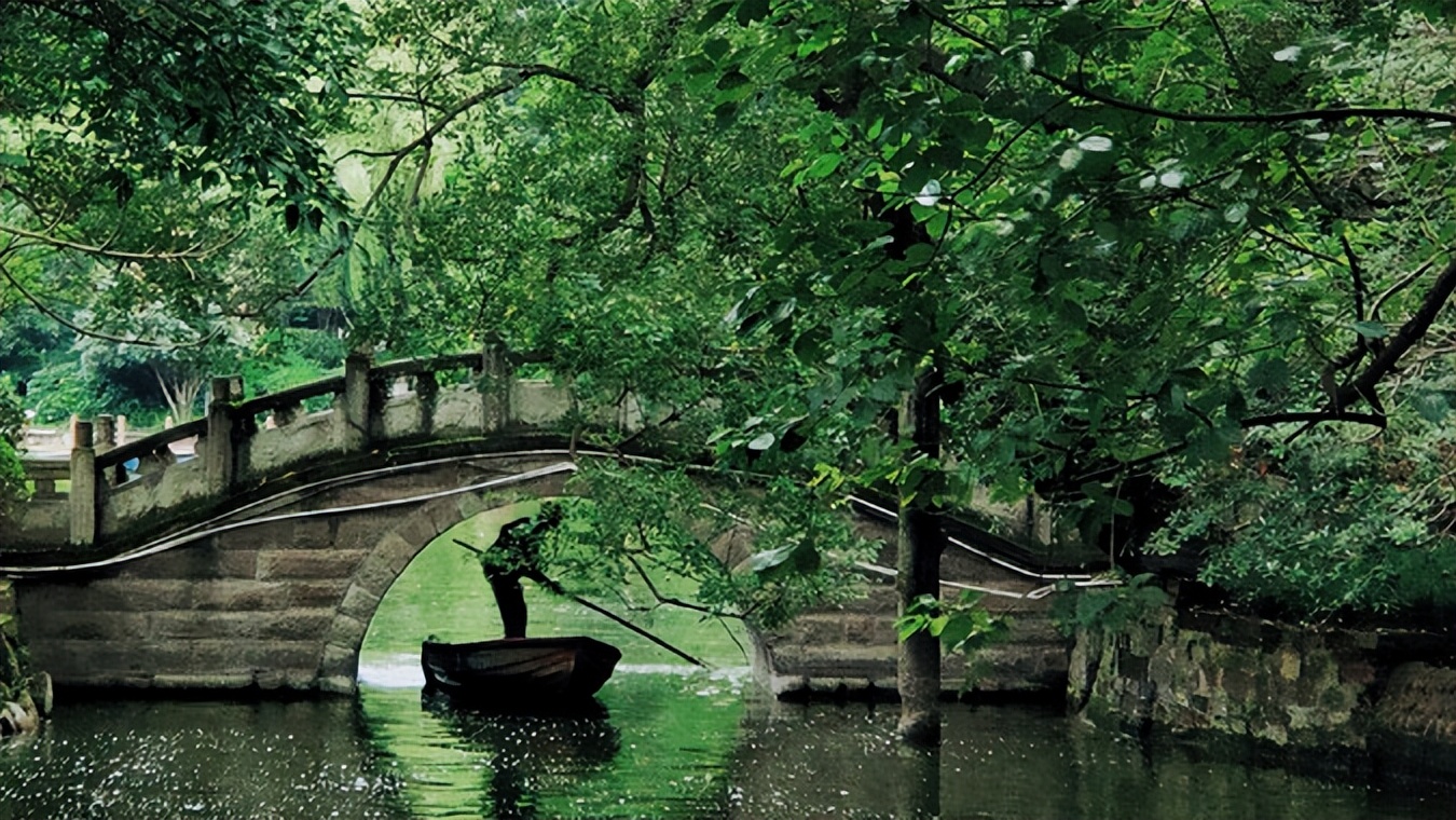 成都人民公园的导览图,走进成都的视频