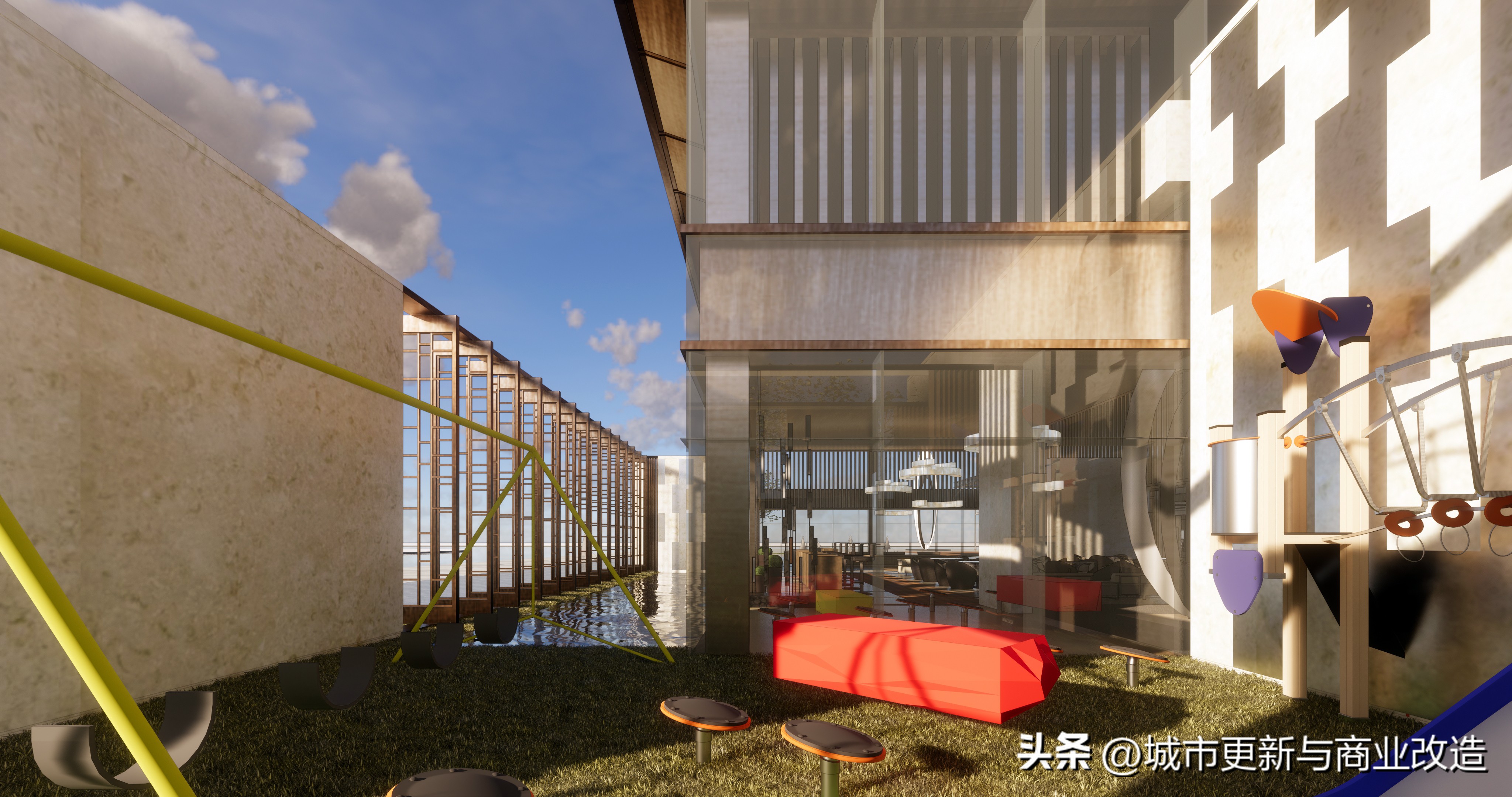 合肥万科广场效果图,合肥万科未来之光街区