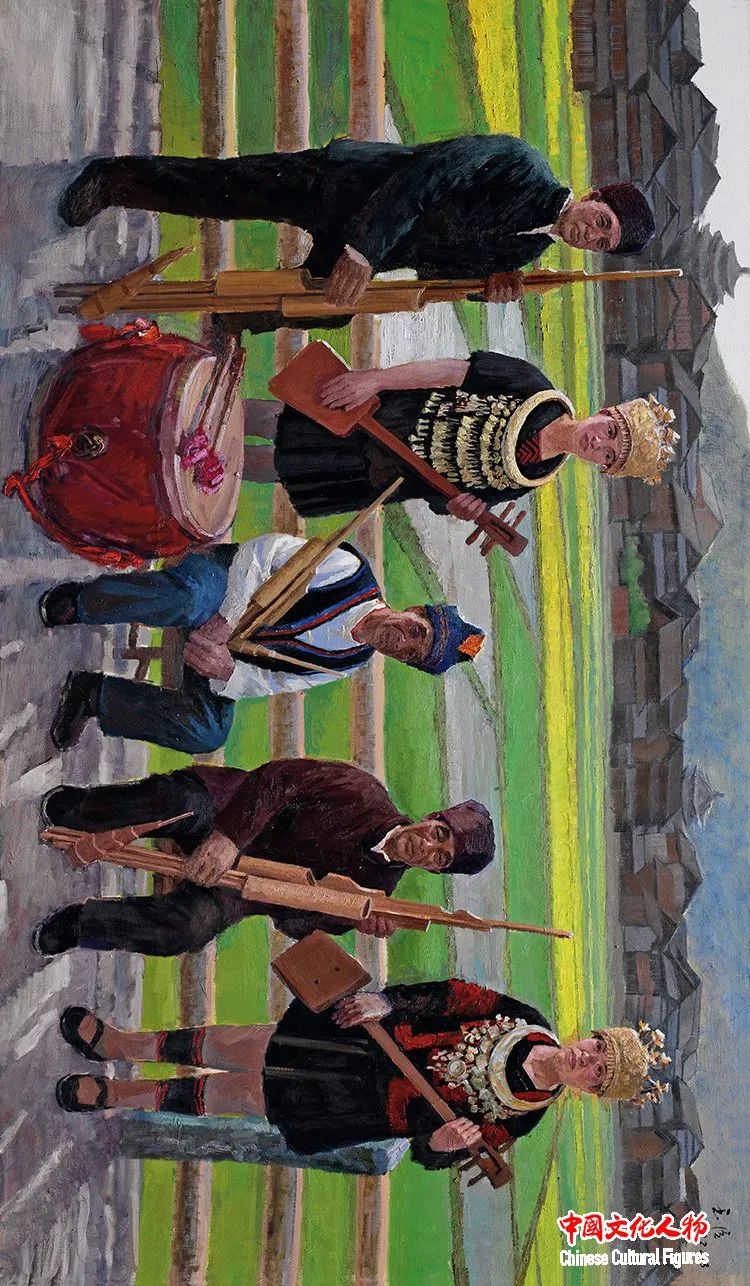 韩玉臣太行山写生油画水平,韩玉臣美术展