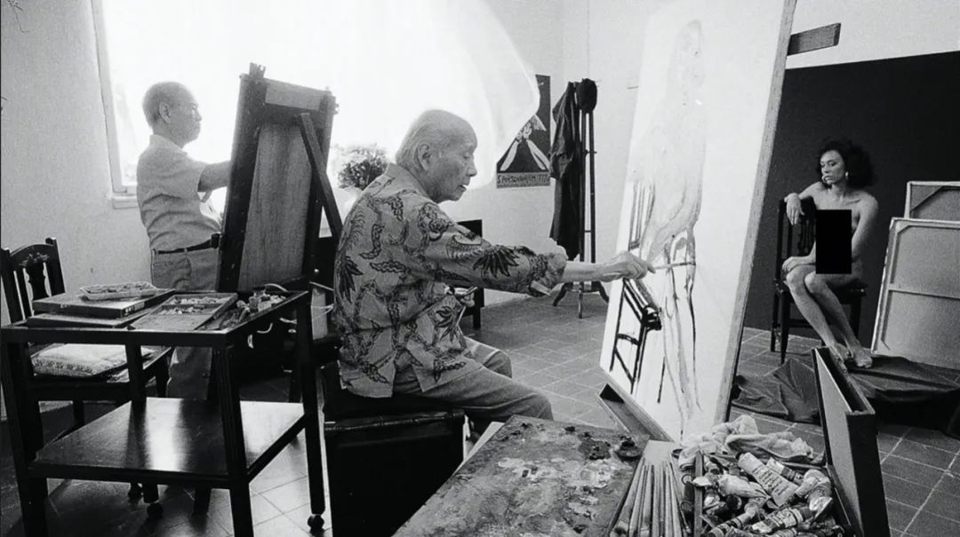 画家刘海粟作品欣赏,吴冠中云南写生记完整版