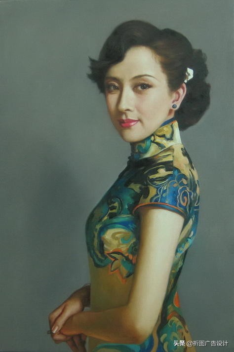 中国艺术人物油画欣赏,中国油画人物大师作品欣赏