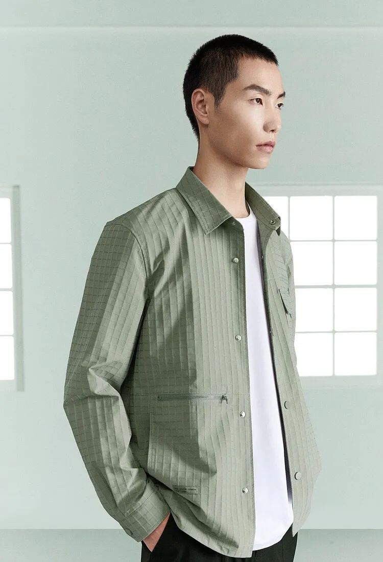 海澜之家冬季夹克穿搭,海澜之家夹克穿法