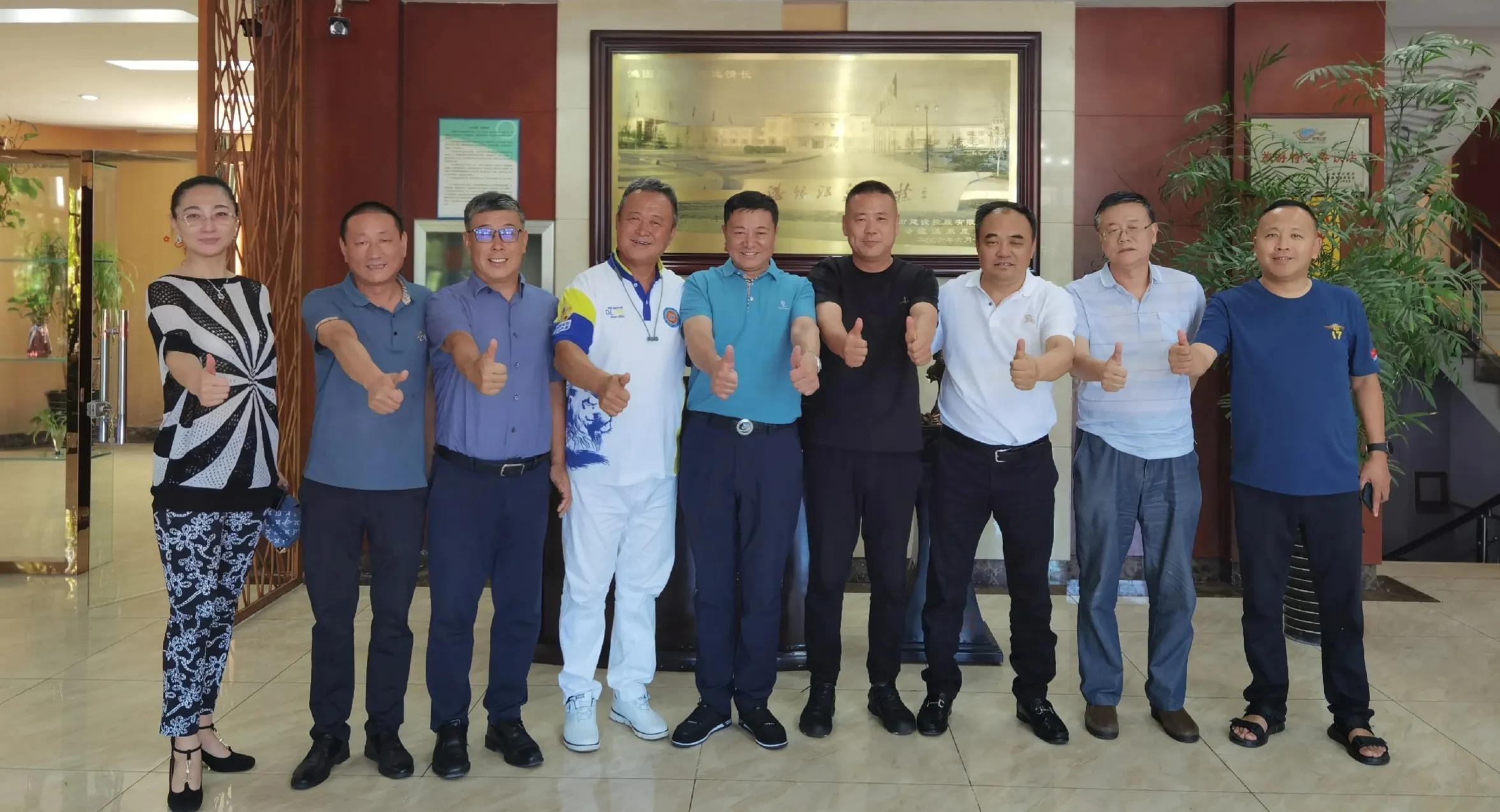 龙商牵手鸿缘——安波鸿缘温泉山庄成大连黑龙江商会员活动基地