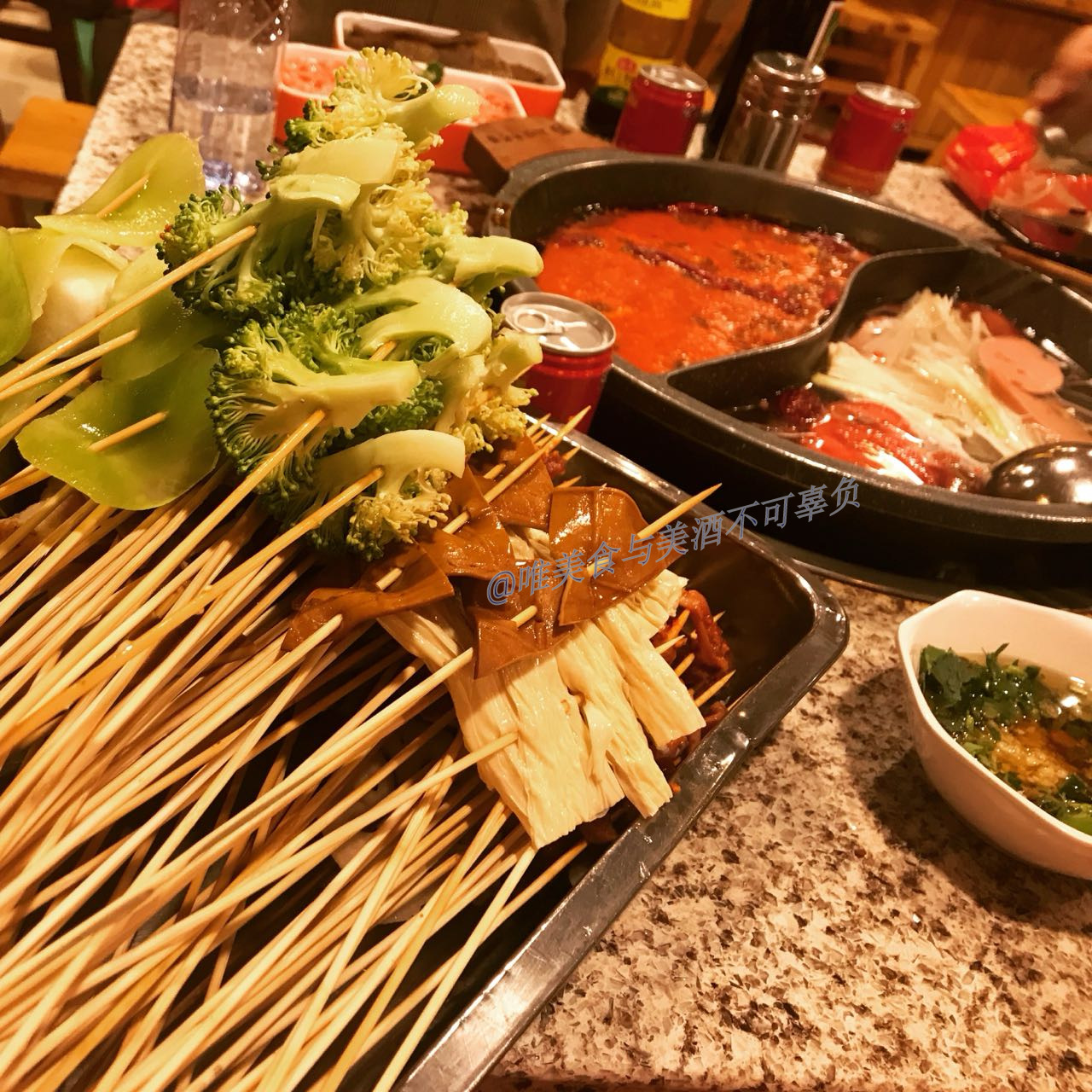 冒菜冷锅串串,美食冷锅串串香