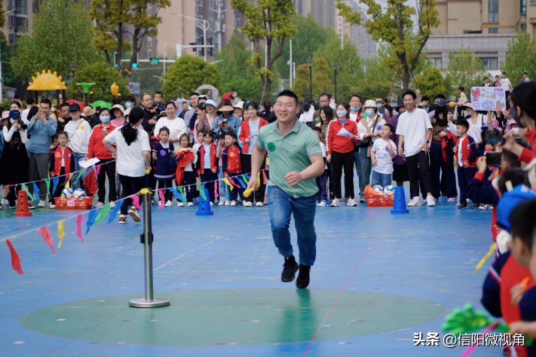 信阳百花幼儿园运动会,文华幼儿园第五届春季亲子运动会