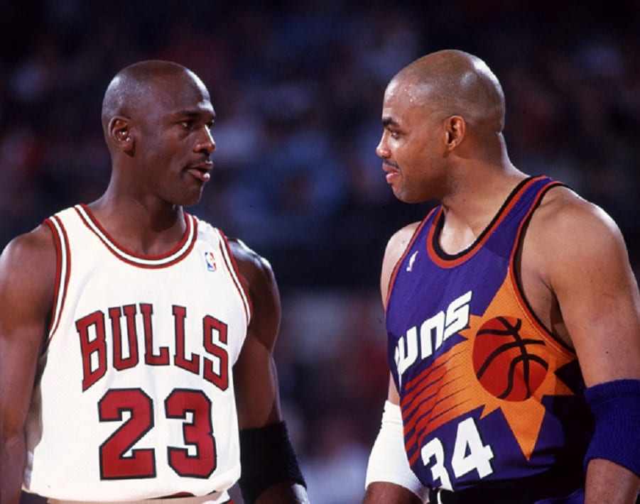 75大巨星颁奖典礼乔丹挑衅魔术师,乔丹75大巨星排名完整版