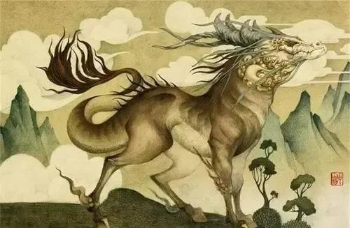 神话中麒麟与哪个神兽长得一样,麒麟在中国神话中代表了什么