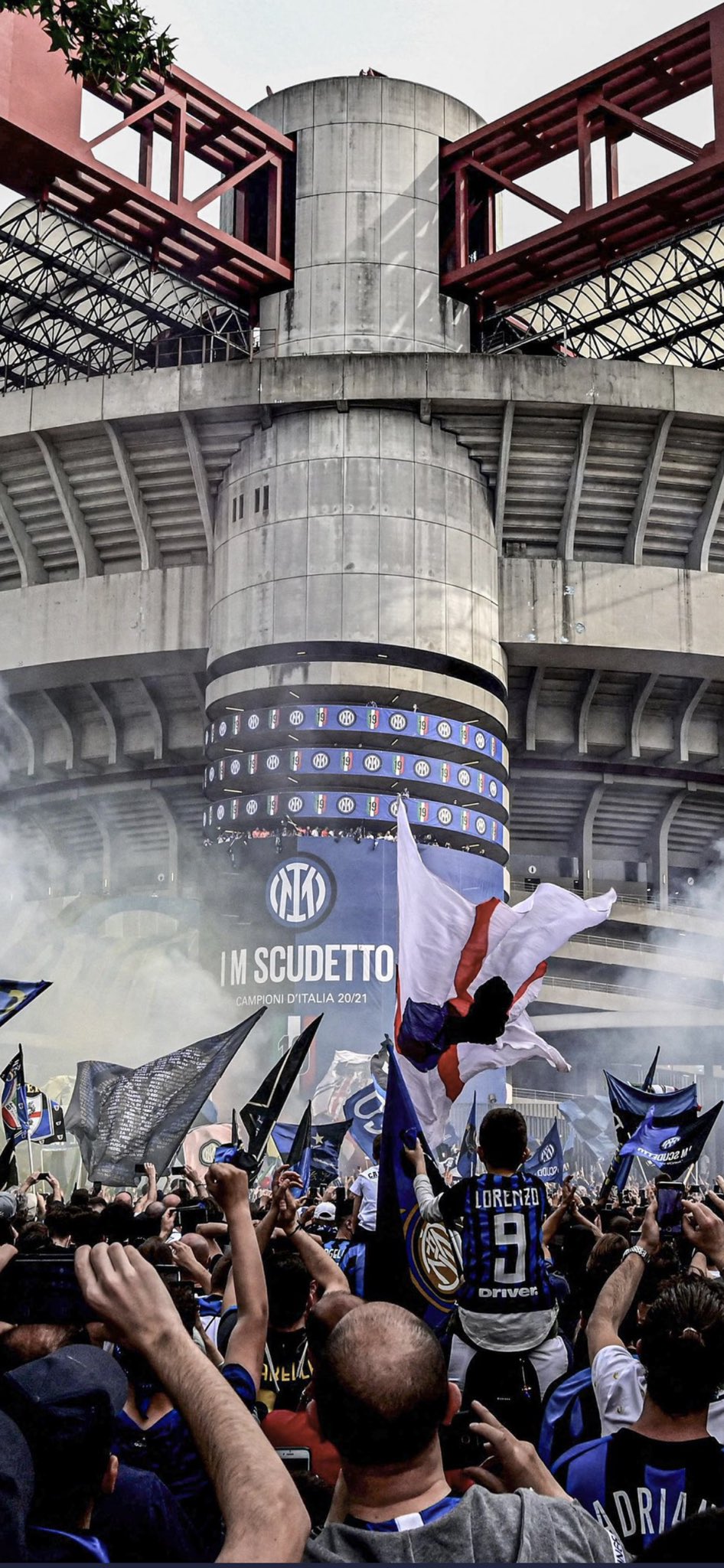 国际米兰夺欧冠壁纸,足球每周壁纸