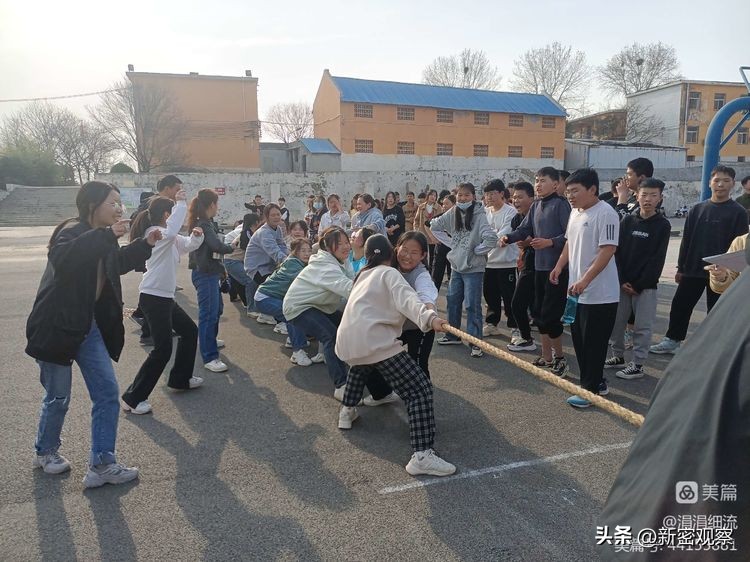 济南学校举办拔河比赛,岳庄拔河大赛