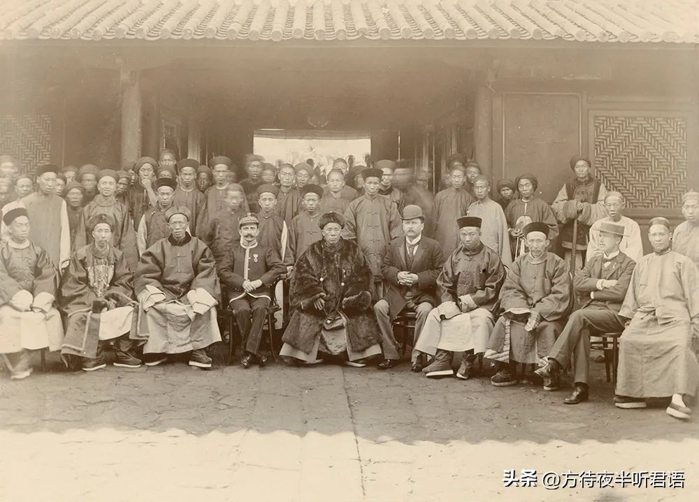 清朝老兵珍贵历史影像,百年前清朝人的珍贵影像