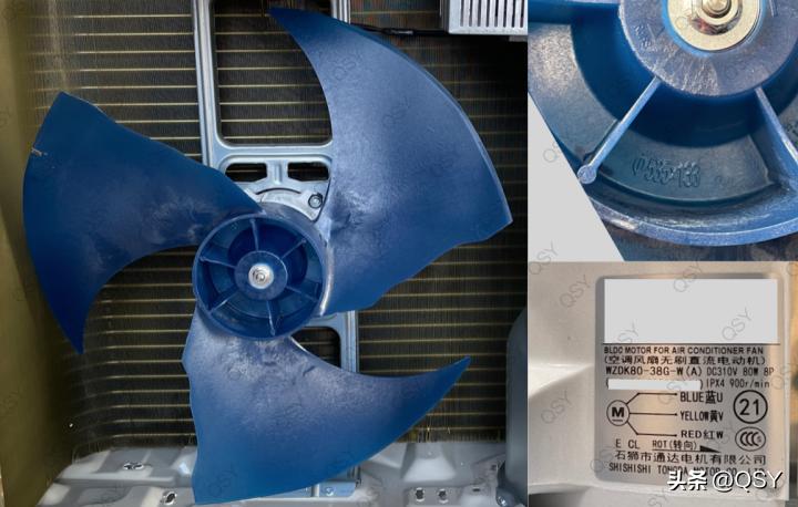 华凌3匹N8HK1新风空调拆机N8HB1A的配置多了新风功能