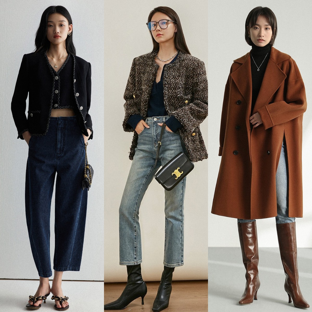 小个子穿搭秋冬9分裤,小个子穿搭技巧八分裤