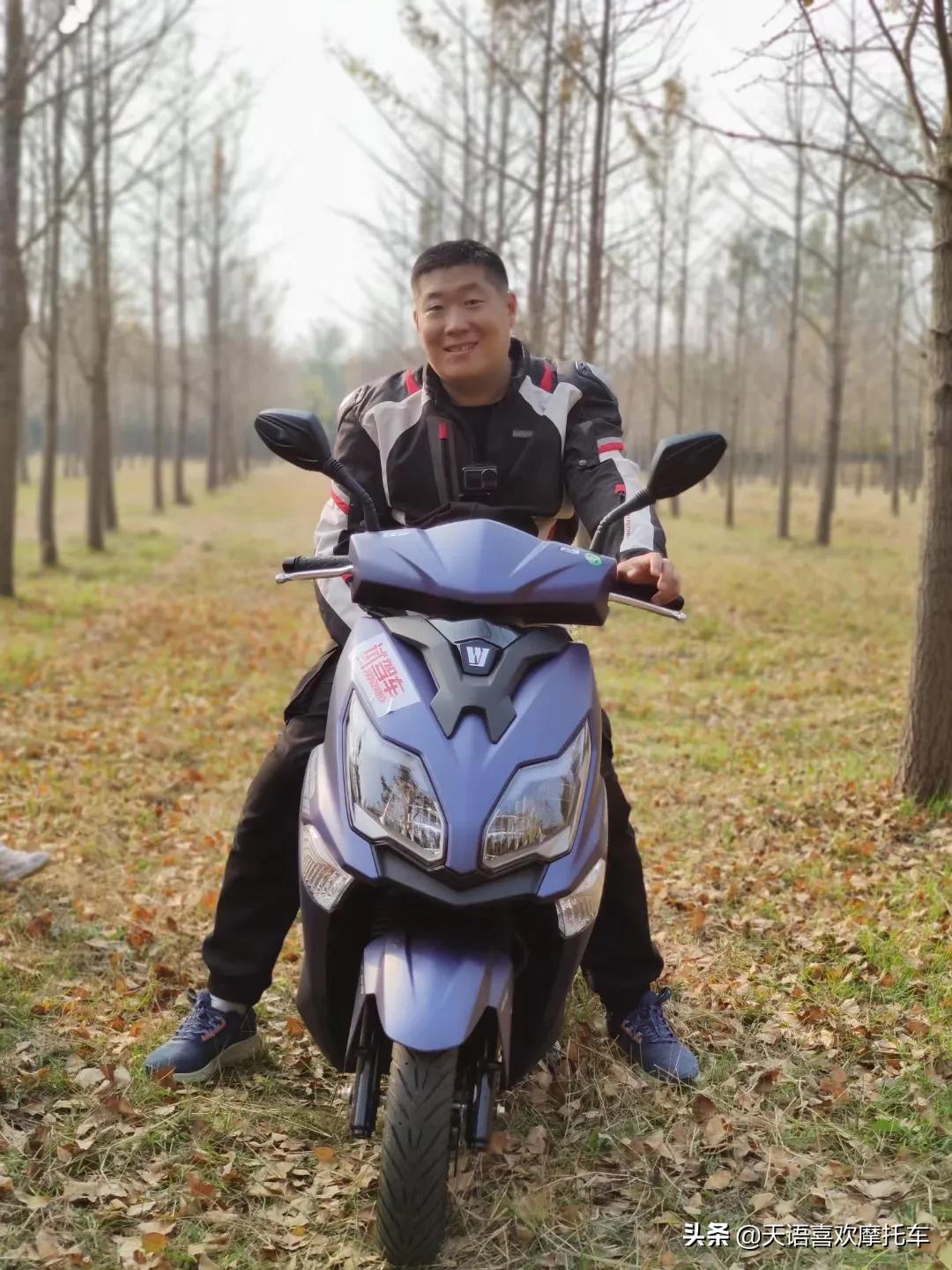 万元踏板摩托车推荐afr,23款豪爵afr125踏板试驾