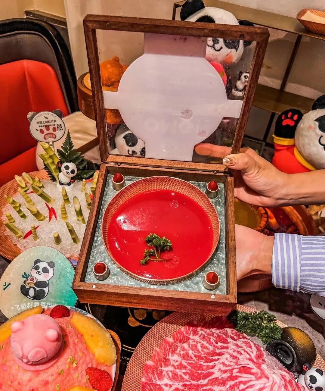 火锅菜品100种摆盘图片大全,火锅摆盘推荐高颜值