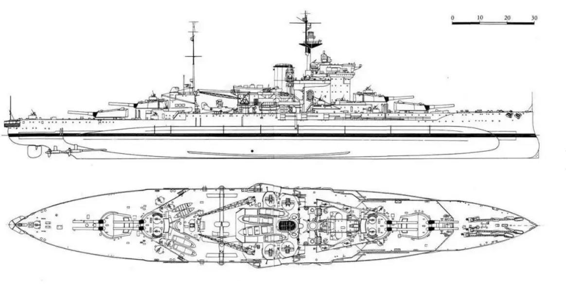 厌战号战列舰真实照片,厌战号战列舰真实战绩
