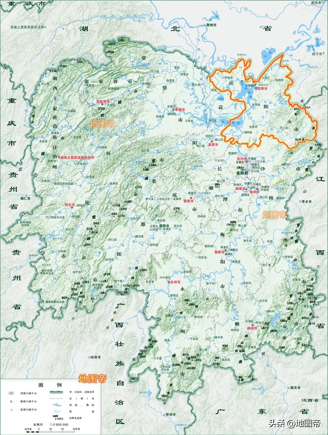 岳阳是湖南的北大门,湖南北大门和西大门