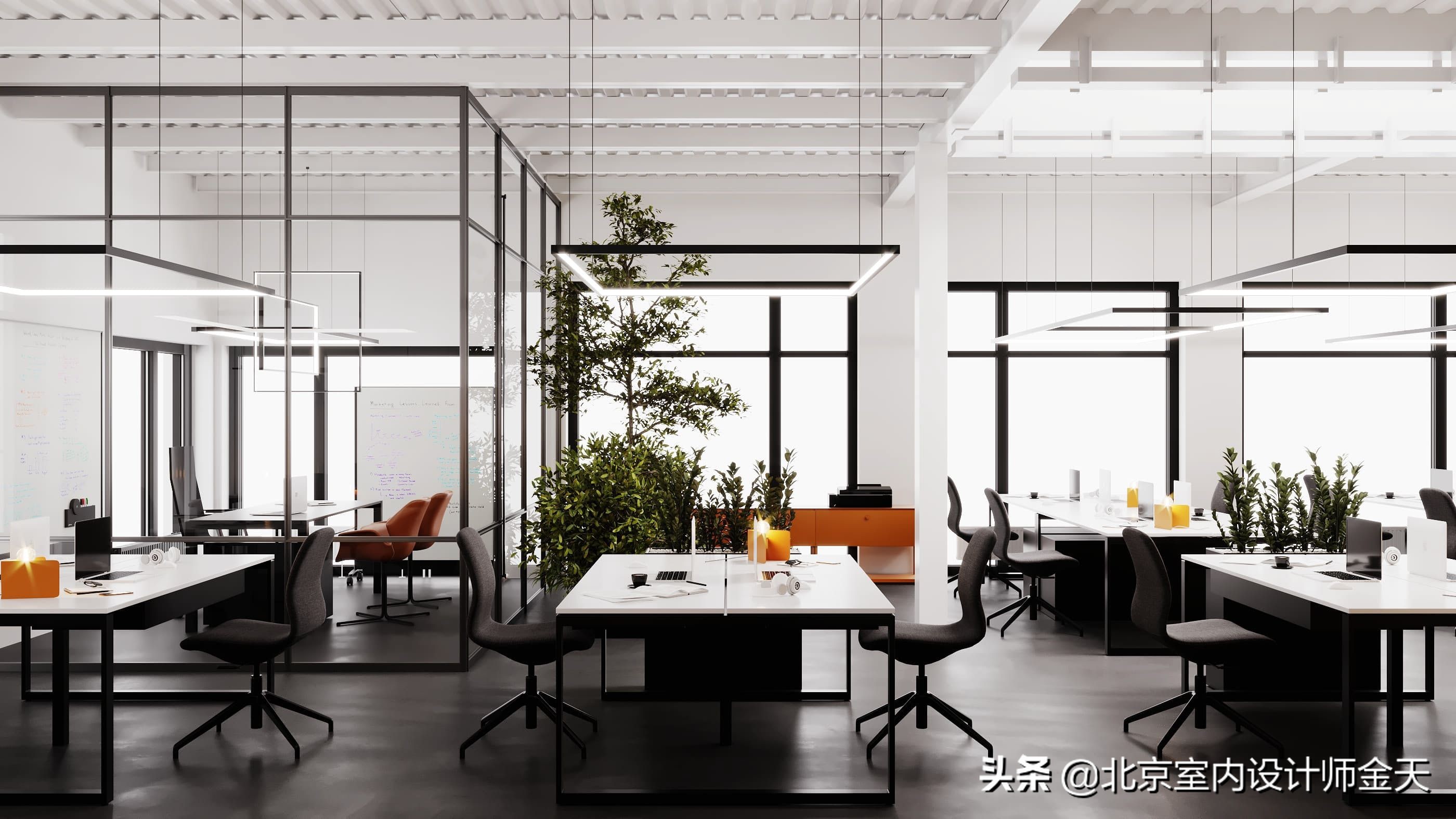 乌克兰办公极简设计,乌克兰办公室设计欣赏