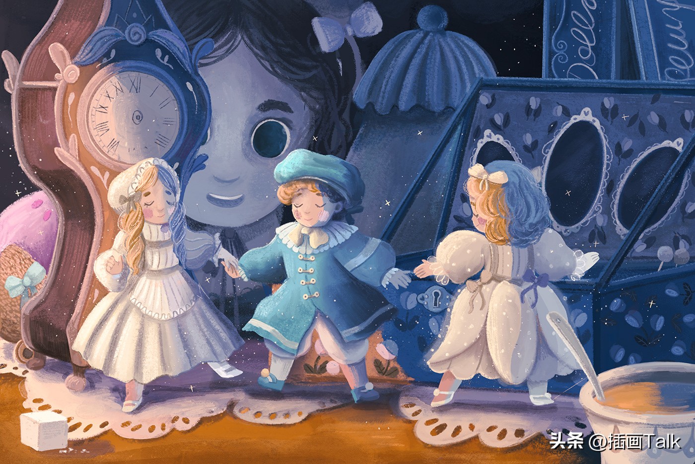 波兰插画师annarudak的所有画作,法国插画师插画作品