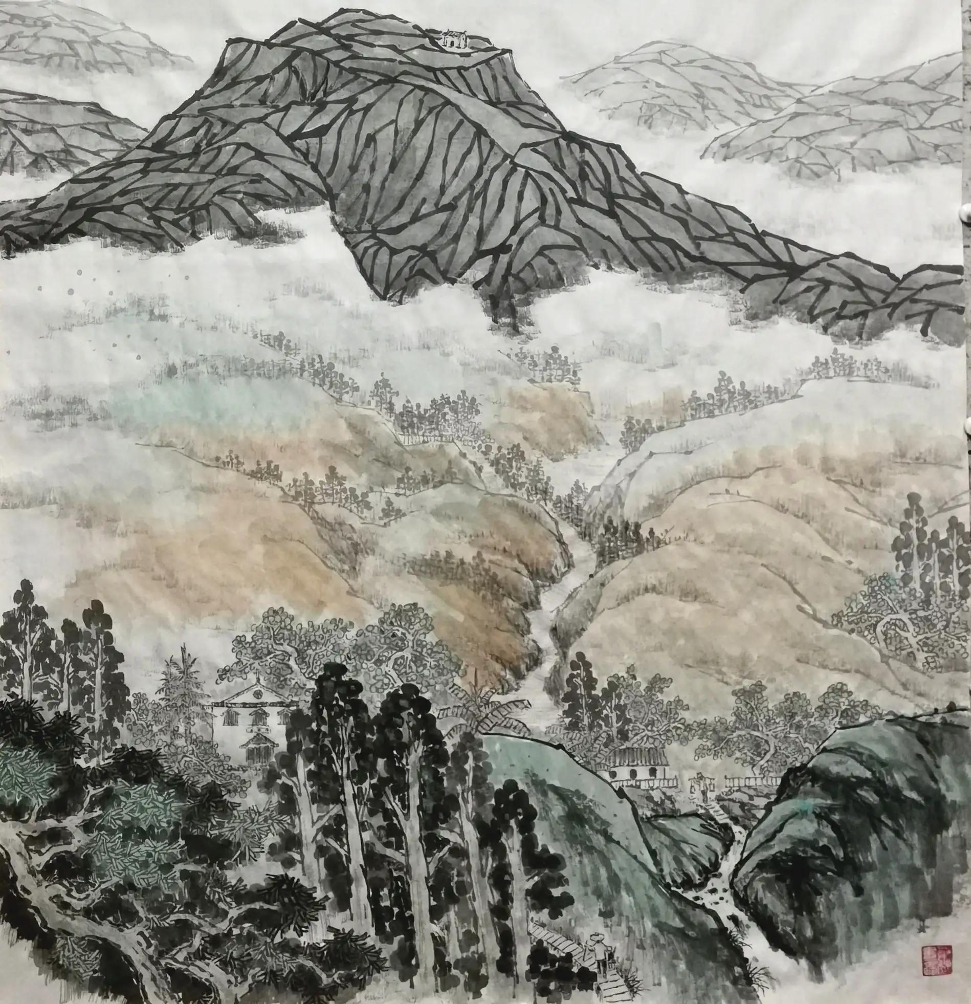 李向华：鹤山的“父亲山”一一昆仑山