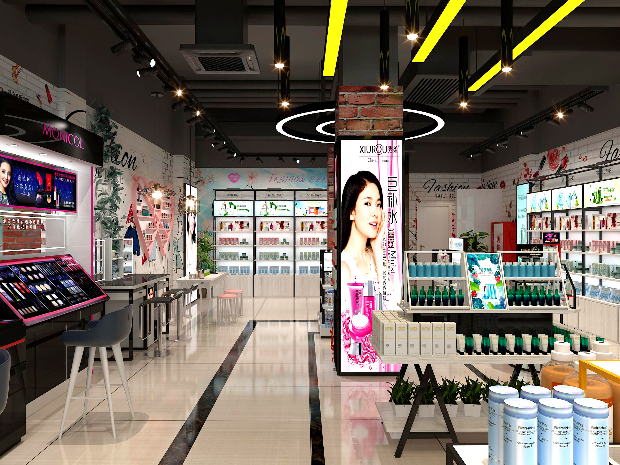 加盟精妆联华化妆品连锁成功创业离你只有一步之遥