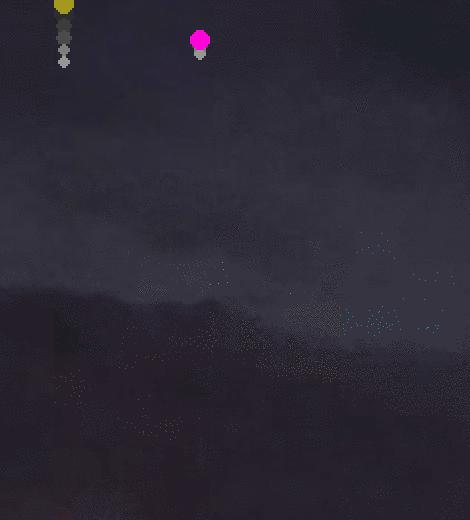 python烟花秀,python生日烟花源代码以及效果